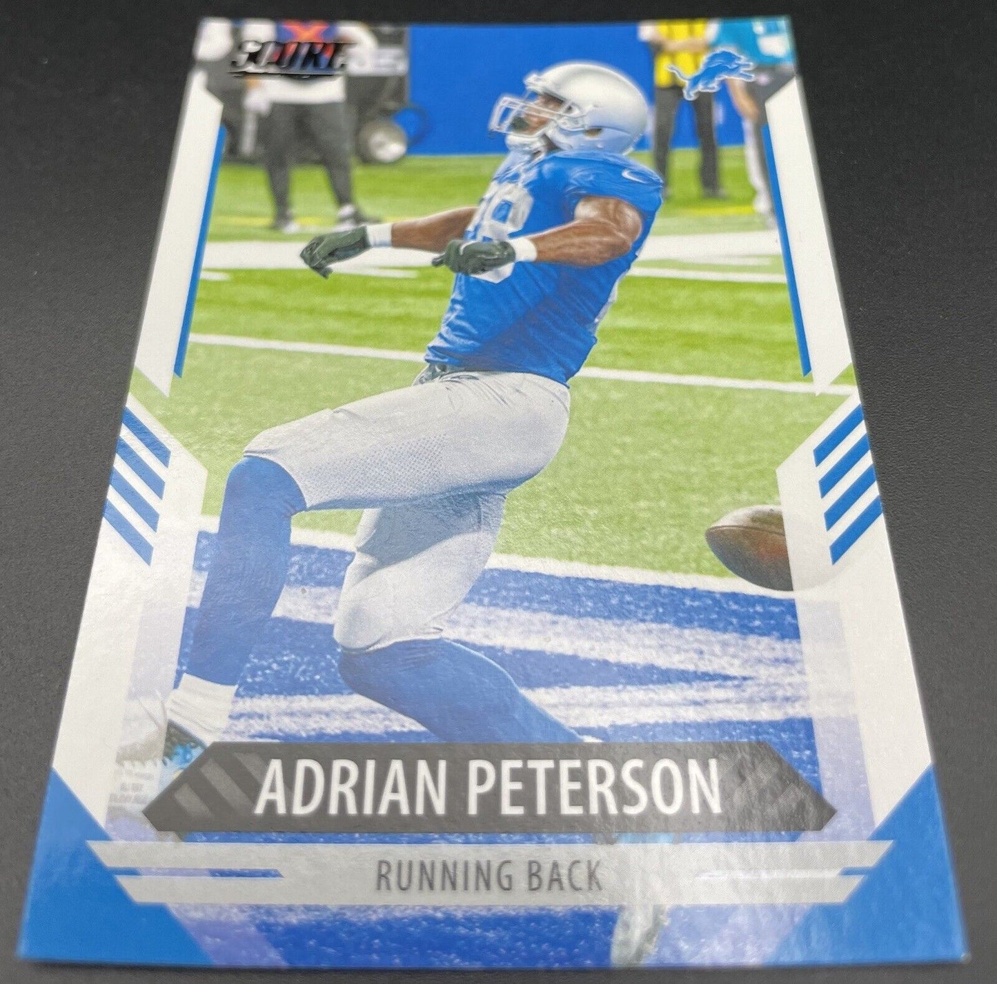 Adrian Peterson 2021 Panini Score Football #132 Detroit Lions