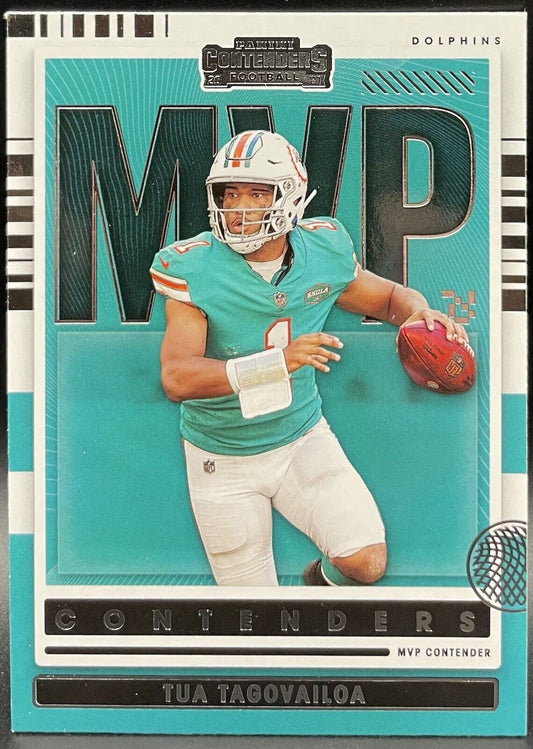 2021 Panini Contenders - MVP Contenders Emerald #MVP-TTA Tua Tagovailoa