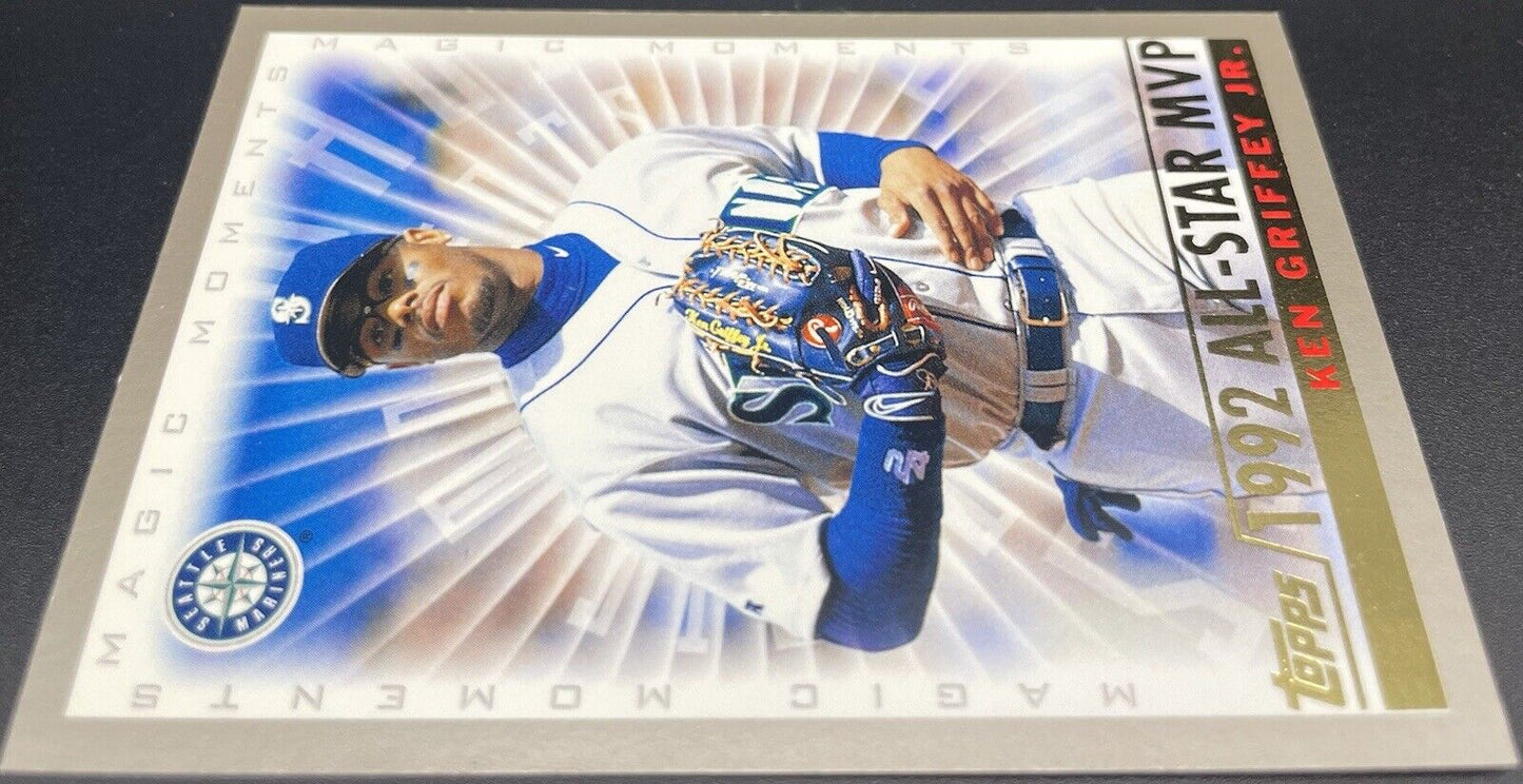 2000 Topps #475 Ken Griffey Jr. Magic Moments 1992 All-Star Game MVP Card 