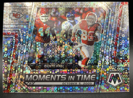 2013 Panini MOSAIC DANTE HALL #MT-15 Kansas City Chiefs Moments In Time🔥🏈
