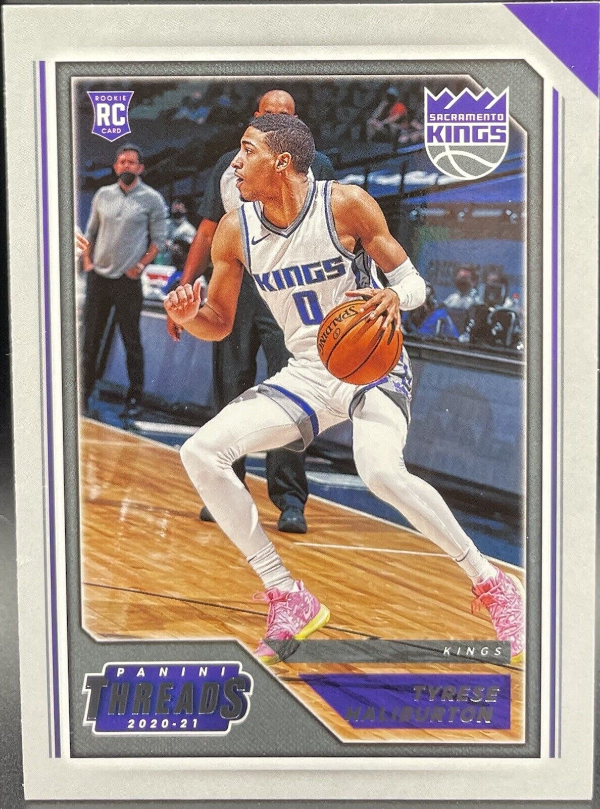 2020-21 Panini Chronicles - Threads #91 Tyrese Haliburton (RC) Indiana Pacers