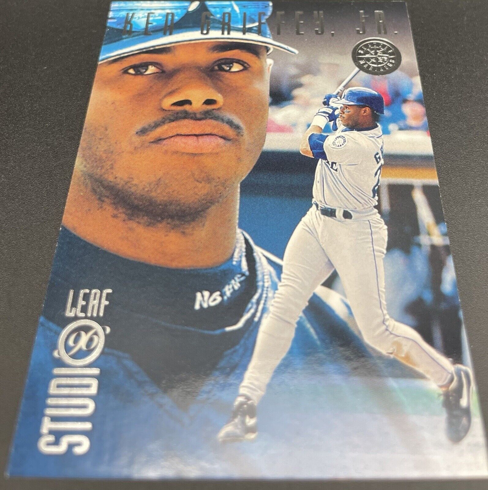 Ken Griffey Jr. 1996 Donruss Leaf Studio # 116 Seattle Mariners 