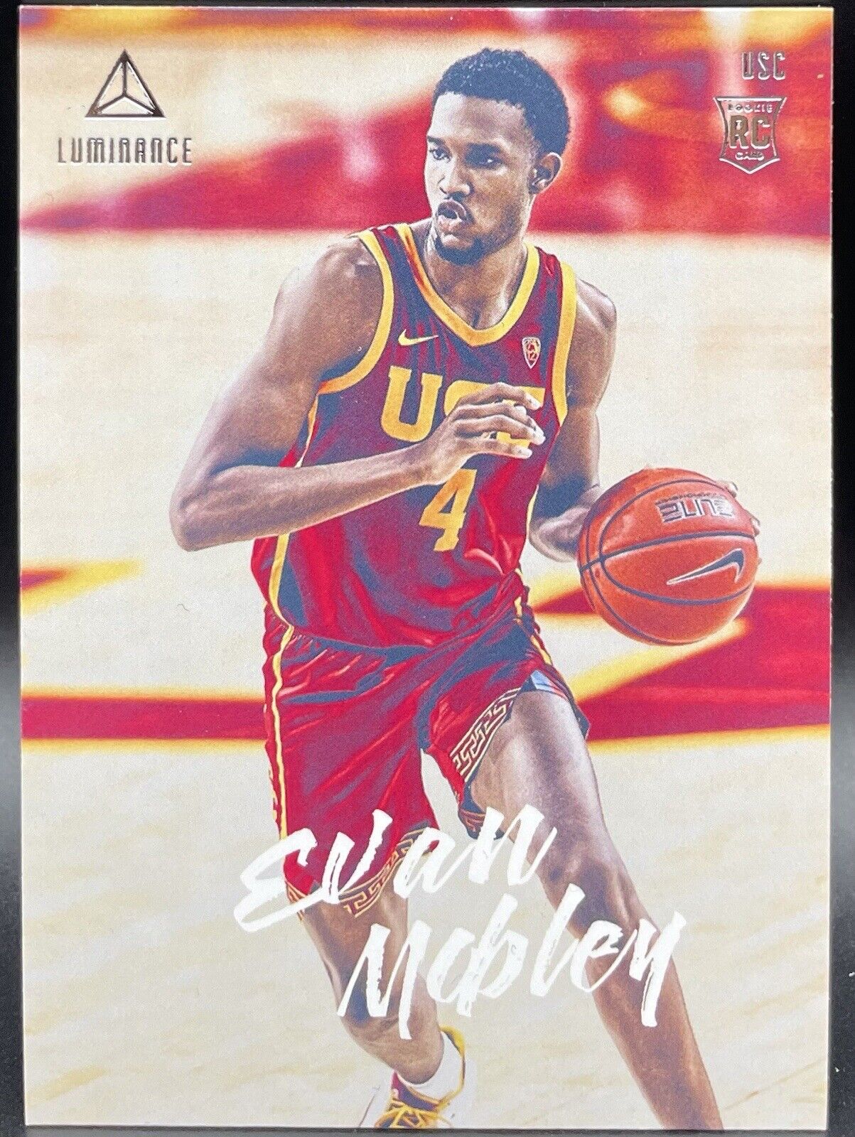 Evan Mobley 2021 Panini Chronicles #77 Rookie Card Cleveland Cavaliers