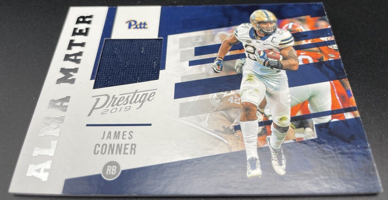 JAMES CONNER - 2019 Panini Prestige - Alma Mater  PATCH- Pittsburgh Steelers