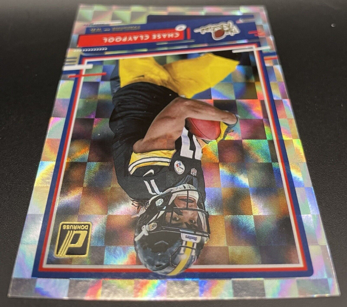 Chase Claypool 2020 Panini Donruss #TR-CC Rookies Checkered Pittsburgh Steelers