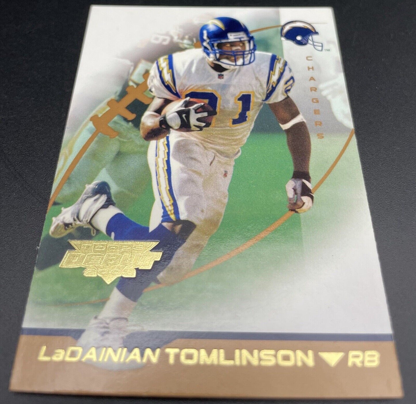 LaDainian Tomlinson 2002 Topps Rookie Debut #101 San Diego Chargers￼