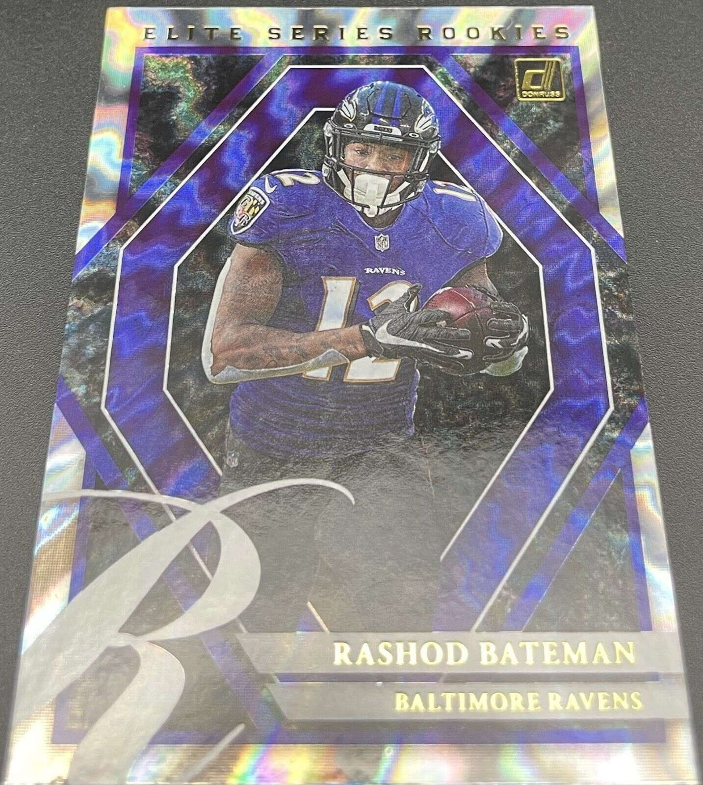 2021 Panini Donruss - Elite Series Rookies #ESR-RBA Rashod Bateman (RC)