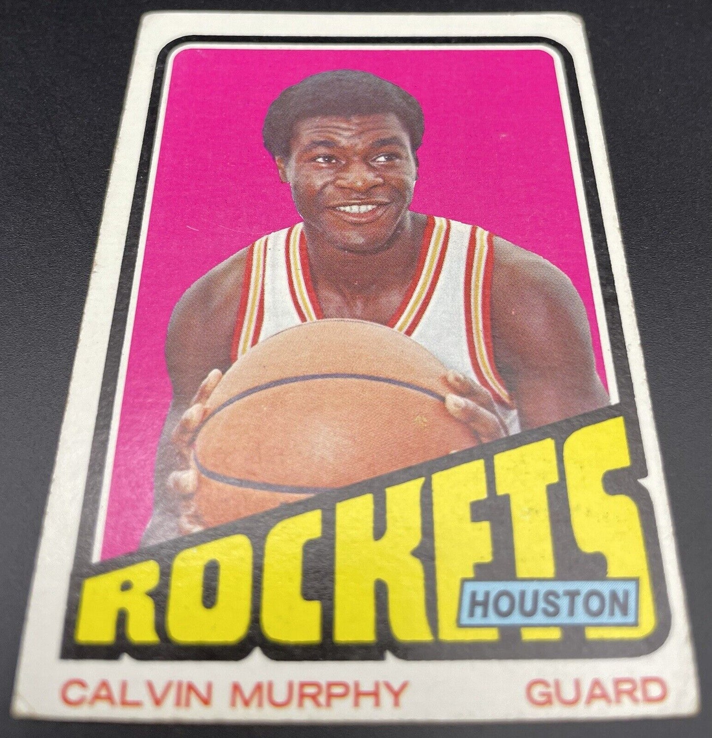 1972 TOPPS HOUSTON ROCKETS CALVIN MURPHY #31 HALL OF FAME