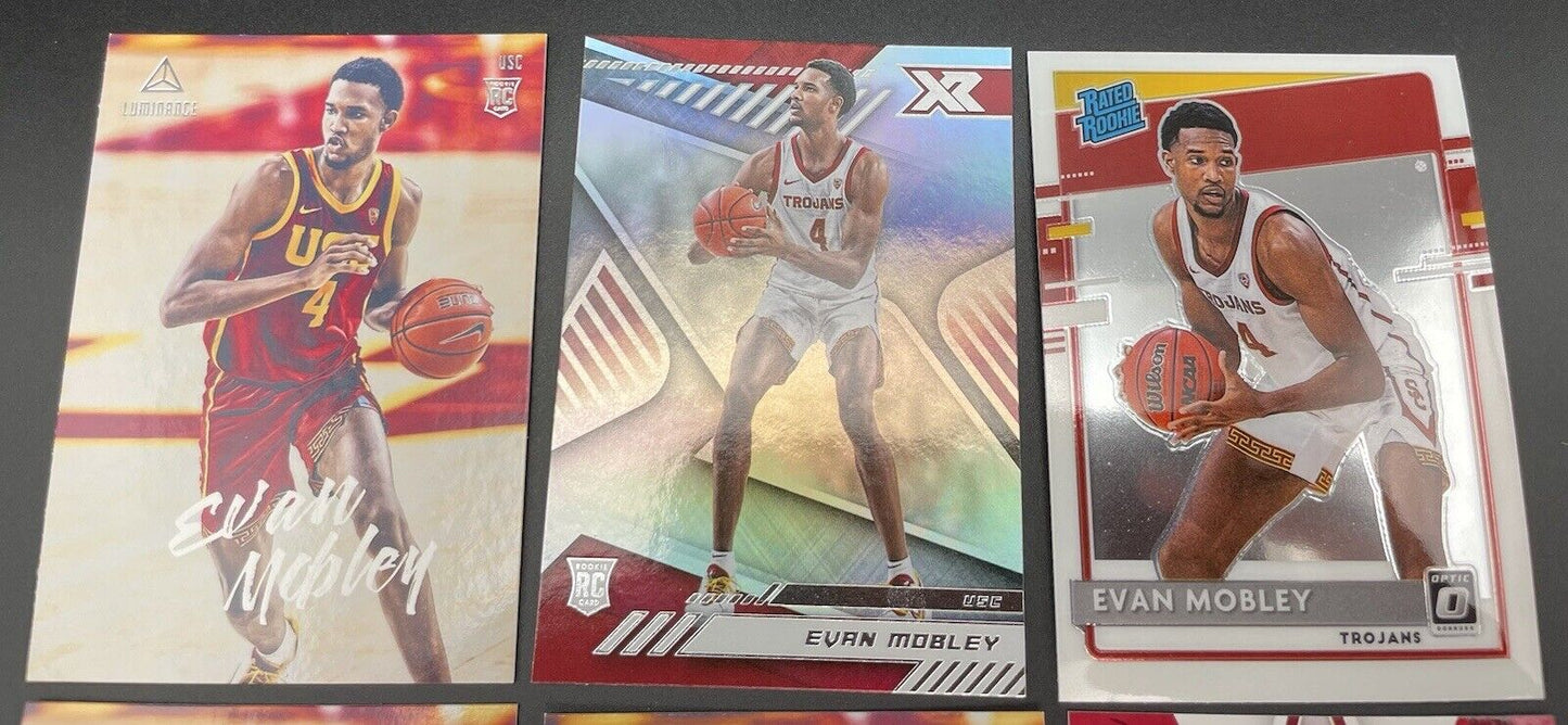 Evan Mobley Rookie 2021 Panini Chronicles XR,Rookie Stars, Cleveland Cavaliers 9