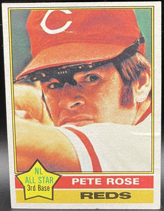 Pete Rose 1976 Topps #240 NL All-Star 3rd Base Cincinnati Reds