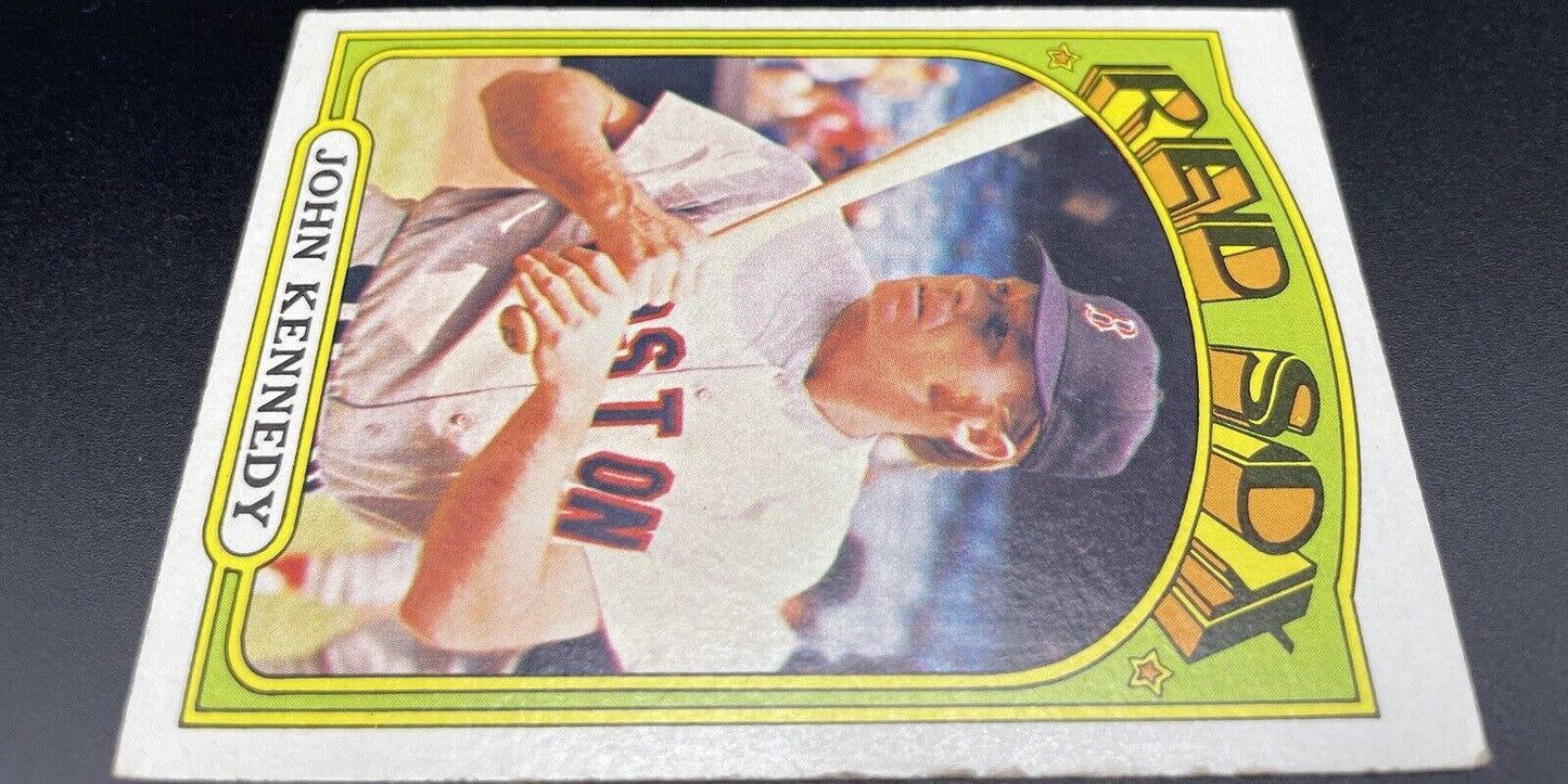 John Kennedy 1972 Topps #674 Boston Red Sox 