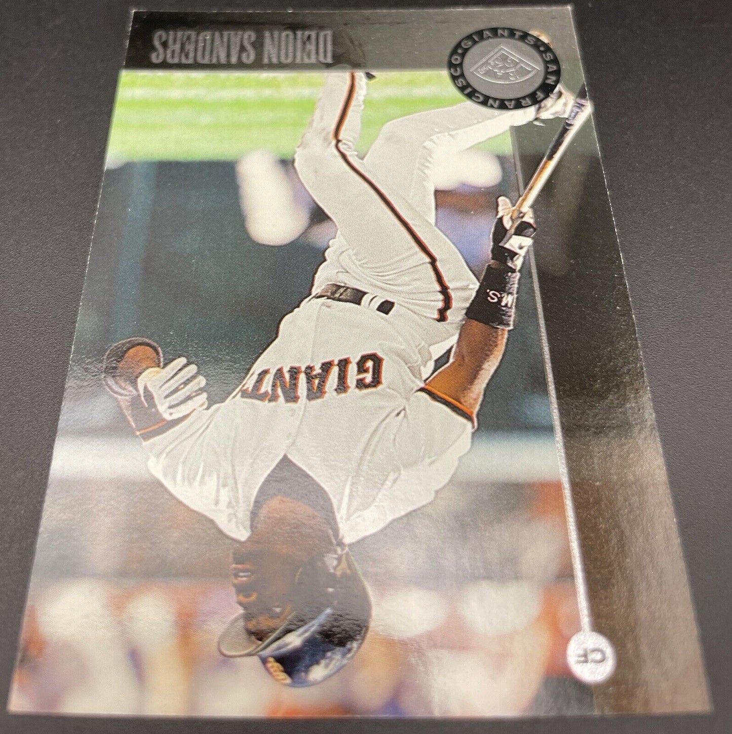 Deion Sanders 1996 Donruss #34 Leaf San Francisco Giants