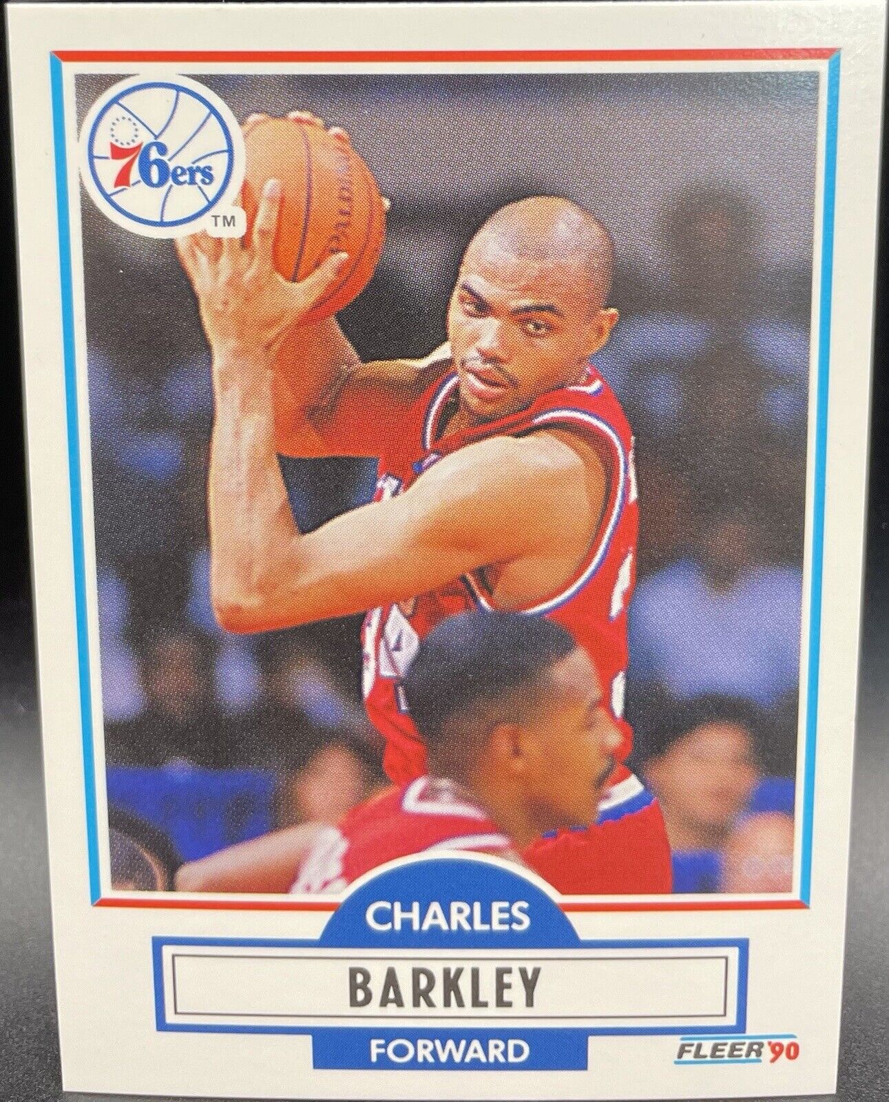 Charles Barkley Philadelphia 76ers 1990 Fleer #139