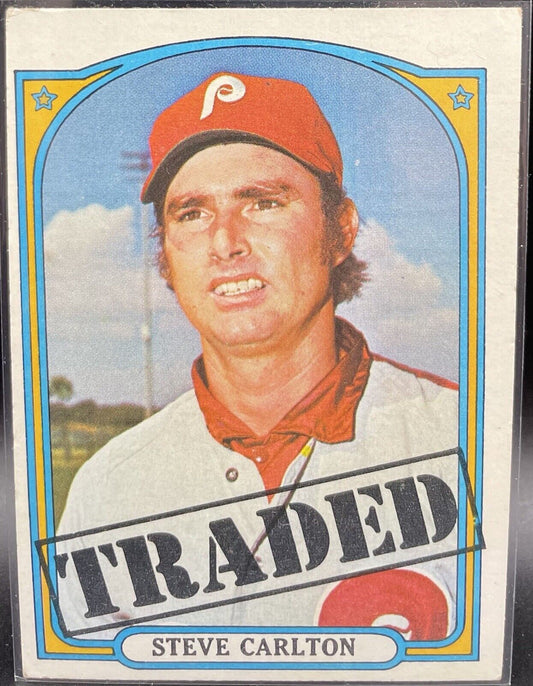 Steve Carlton 1972 Topps #751 Traded St. Louis Cardinals HOF