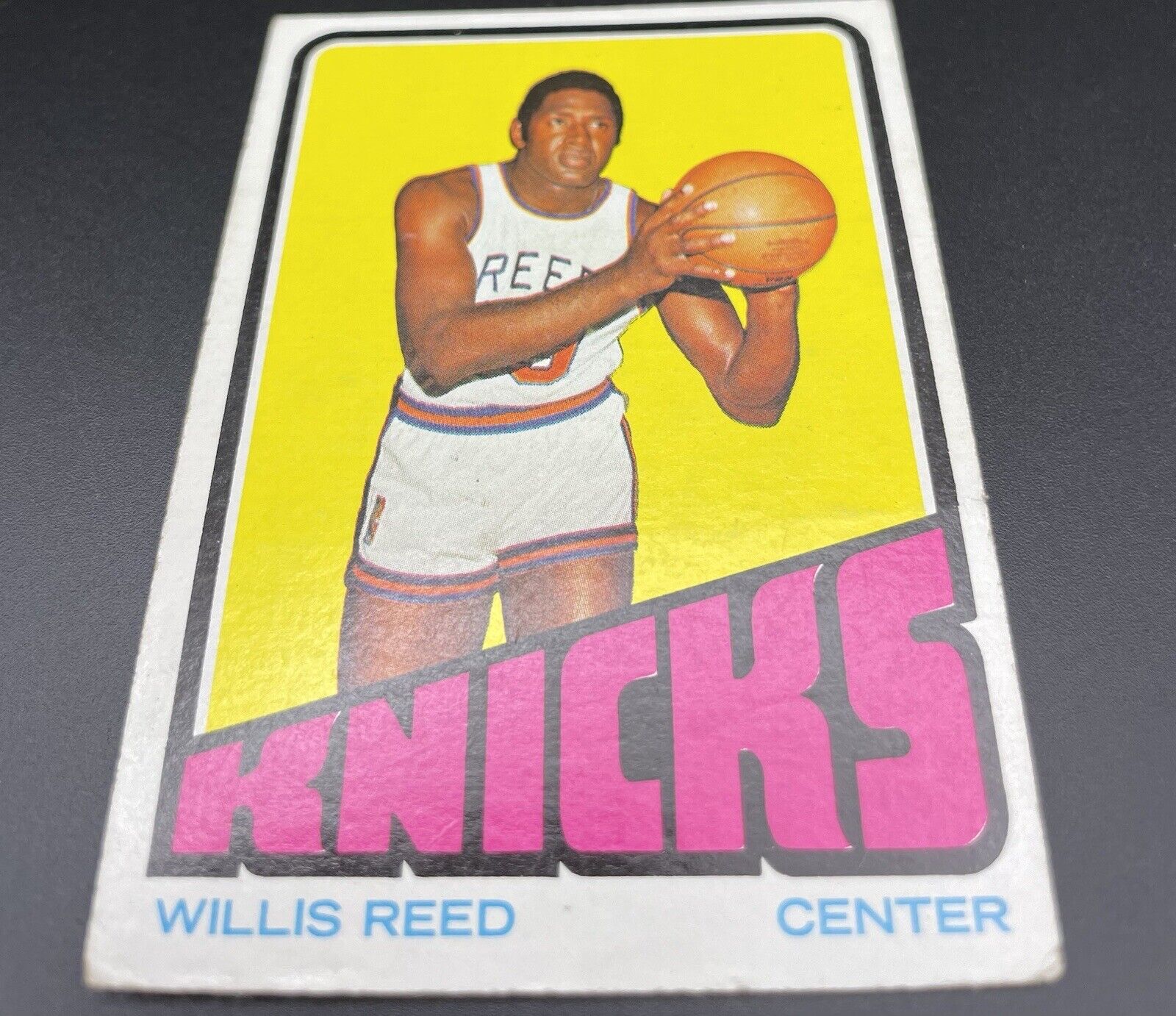 Willis Reed 1972 Topps #129 New York Knicks