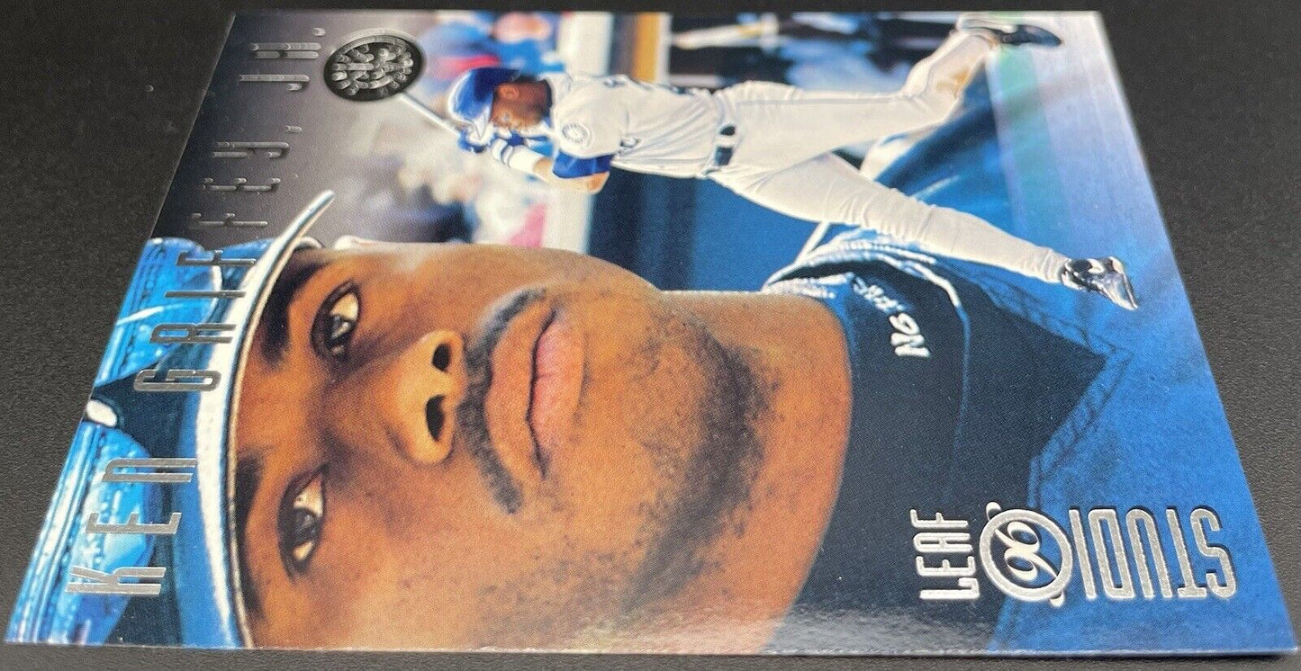 Ken Griffey Jr. 1996 Donruss Leaf Studio # 116 Seattle Mariners 