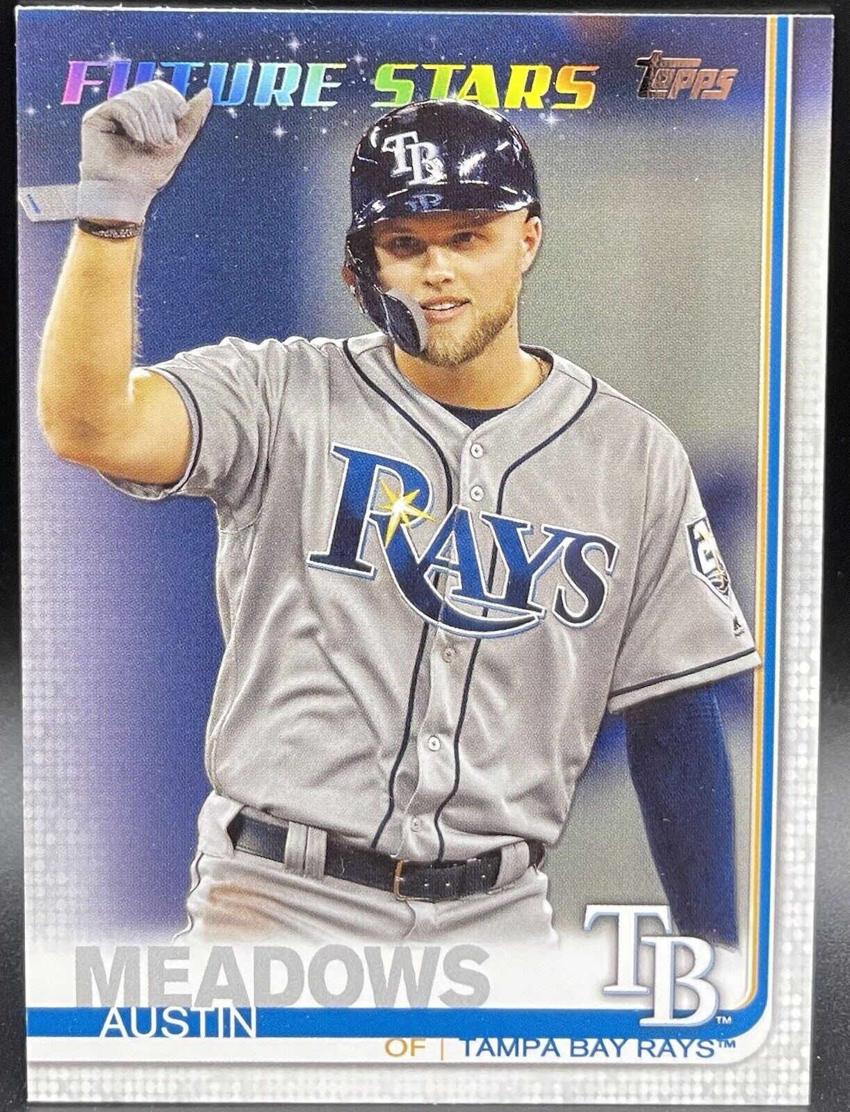 2019 Topps Series 2 AUSTIN MEADOWS Rare FUTURE STARS #564 Tampa Bay Rays