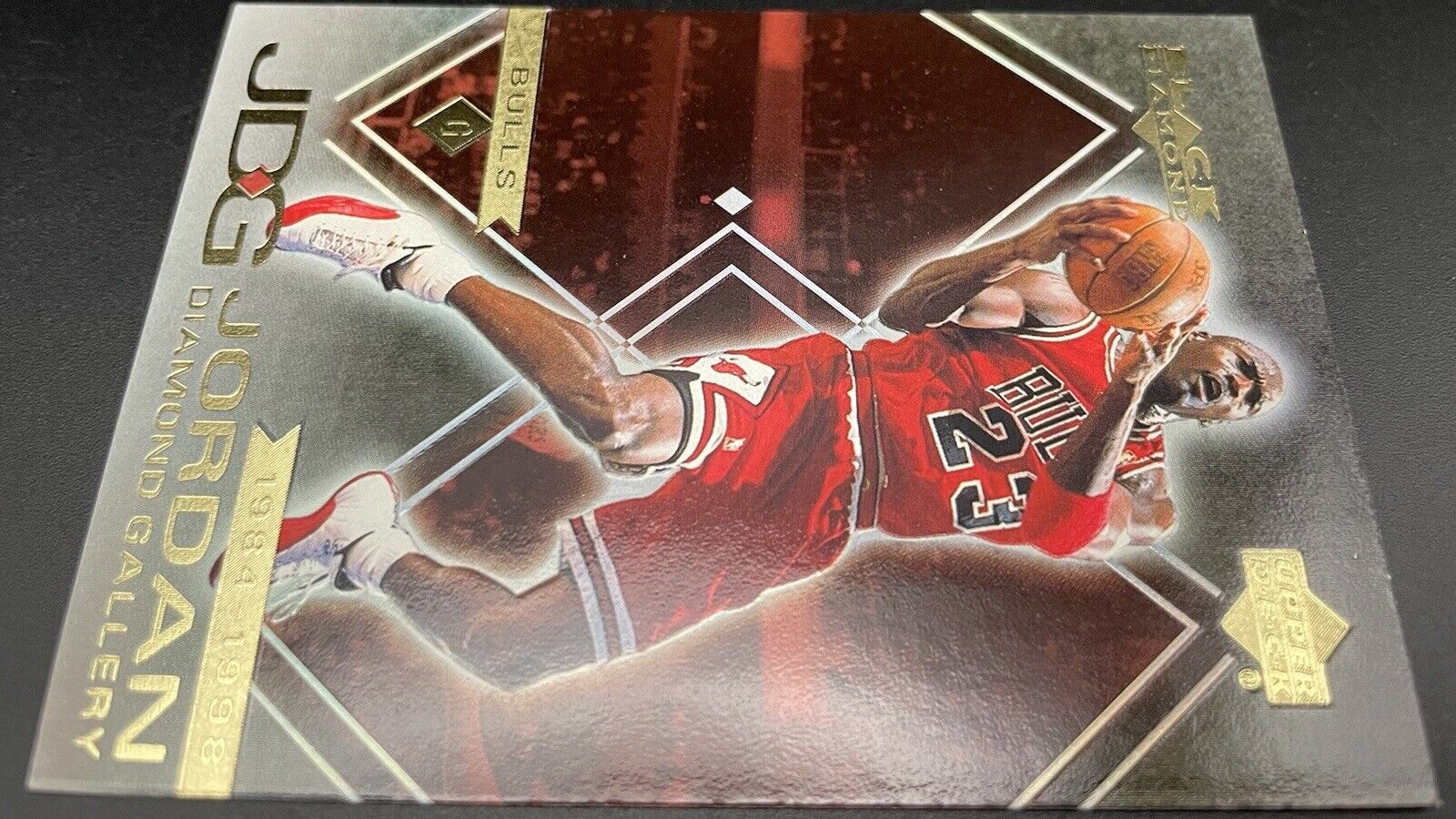 Michael Jordan 2000 Upper Deck Black Diamond #DG6 Chicago Bulls Diamond Gallery