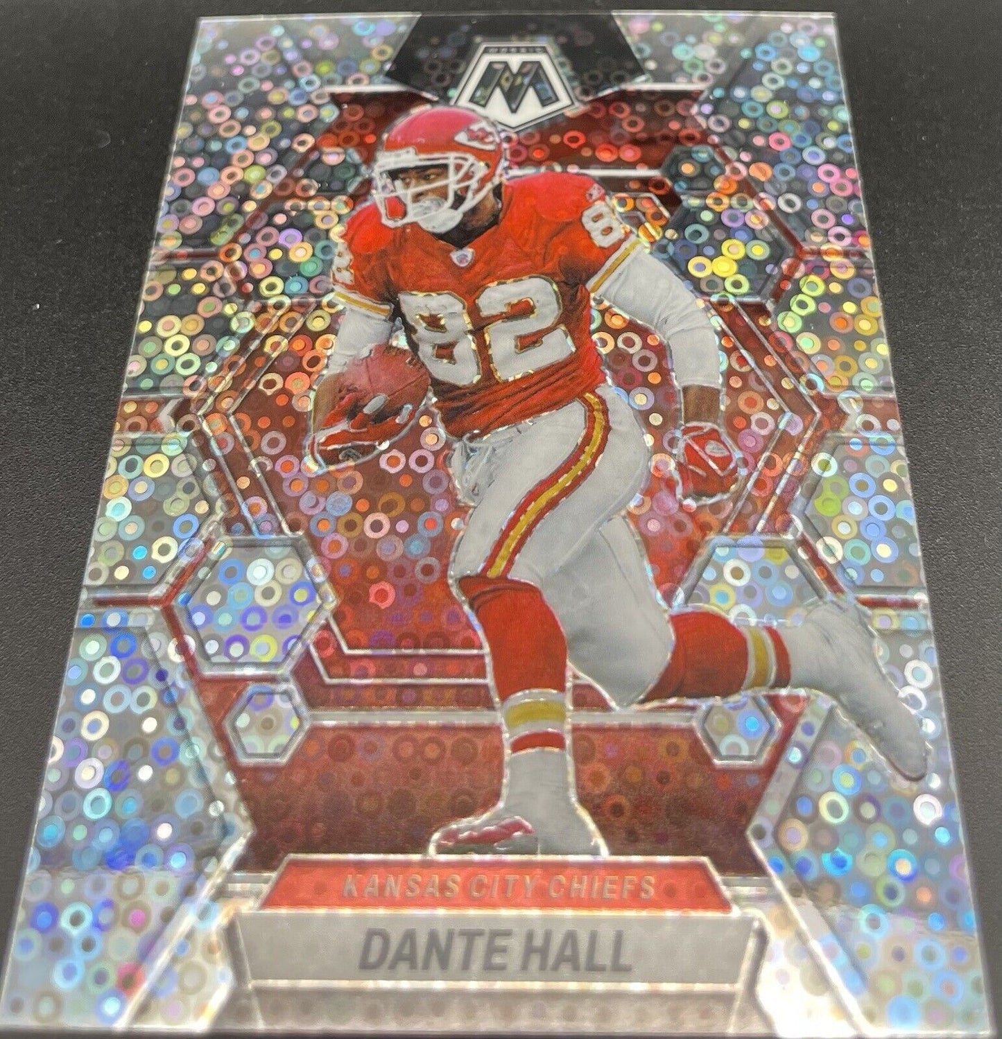 2023 Panini Mosaic Disc Silver Dante Hall #116 Kansas City Chiefs 🔥🔥🏈