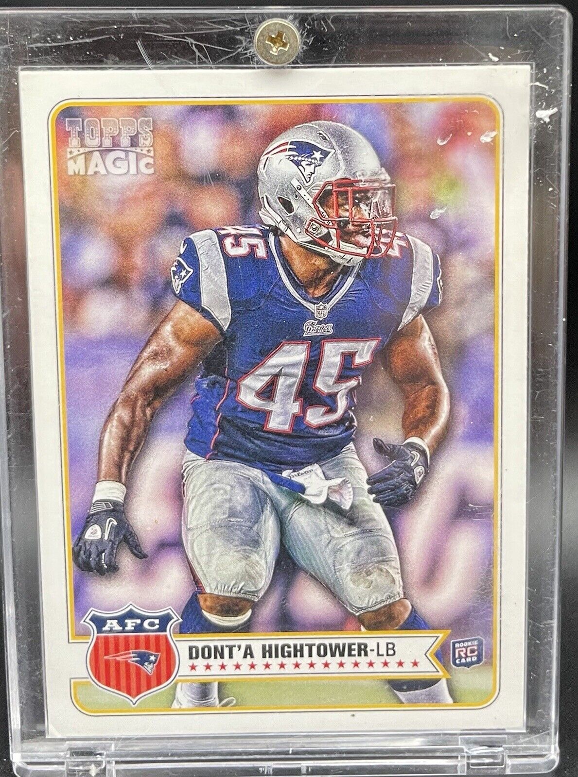 2012 Topps Magic Rookie Rc Dont'a Hightower New England Patriots #36 Alabama