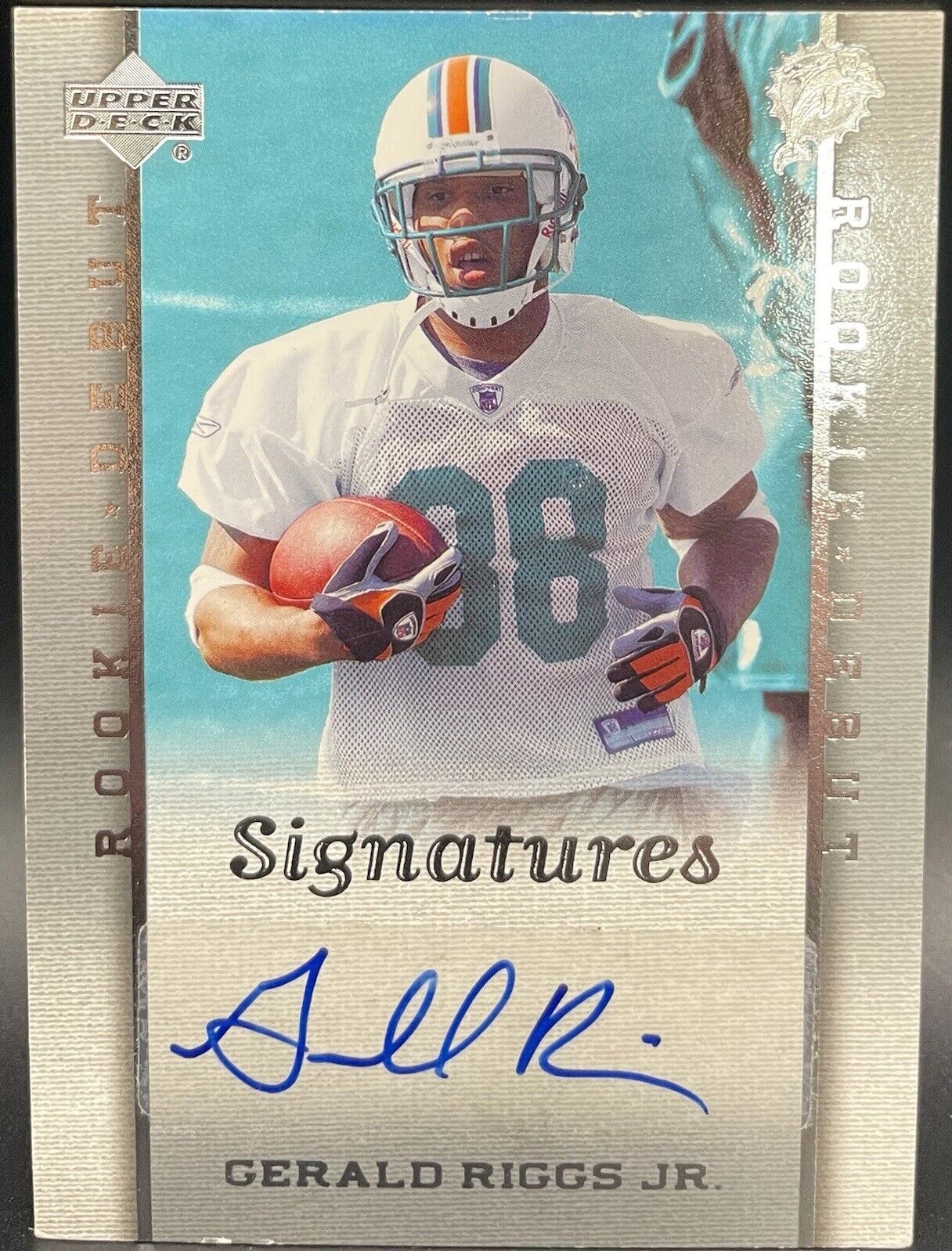 2006 Upper Deck Rookie Debut - Signatures #225 Gerald Riggs Jr. (AU, RC)