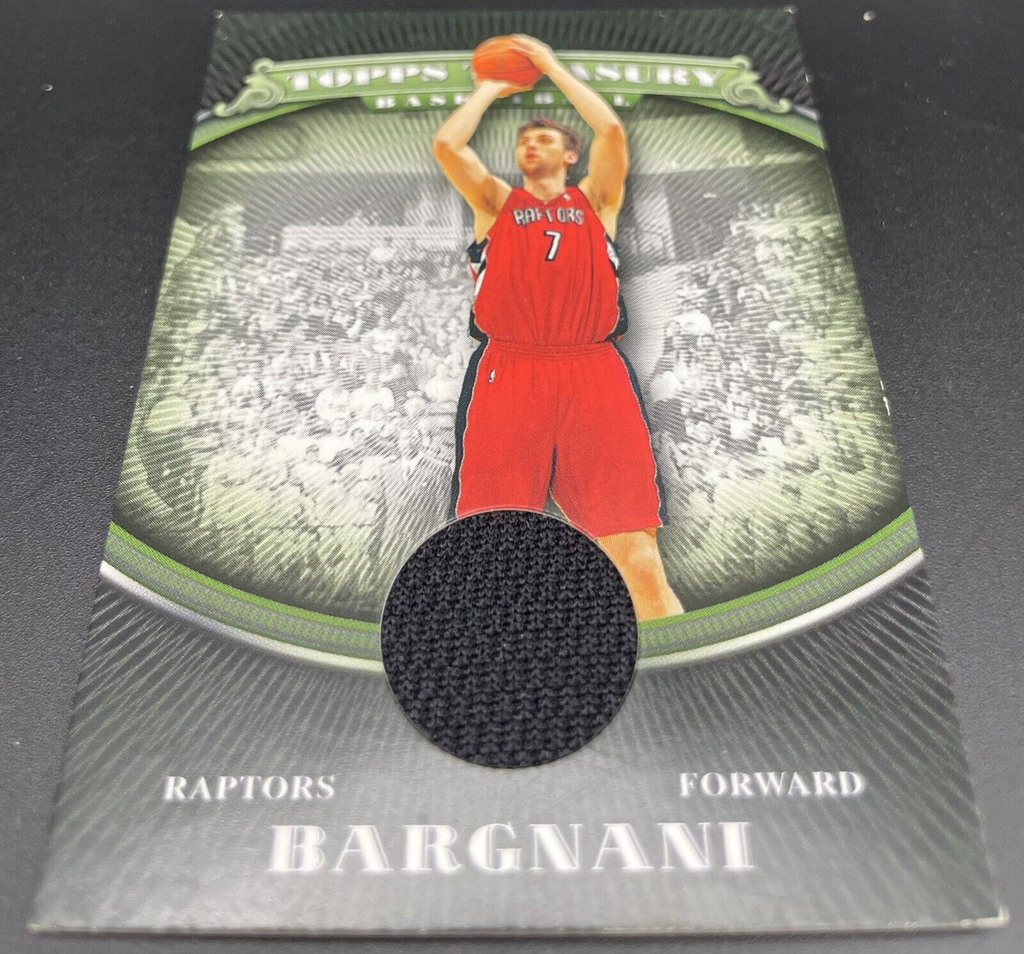 Andrea Bargnani 2008 Topps Treasury #TTR-AB Patch Toronto Raptors