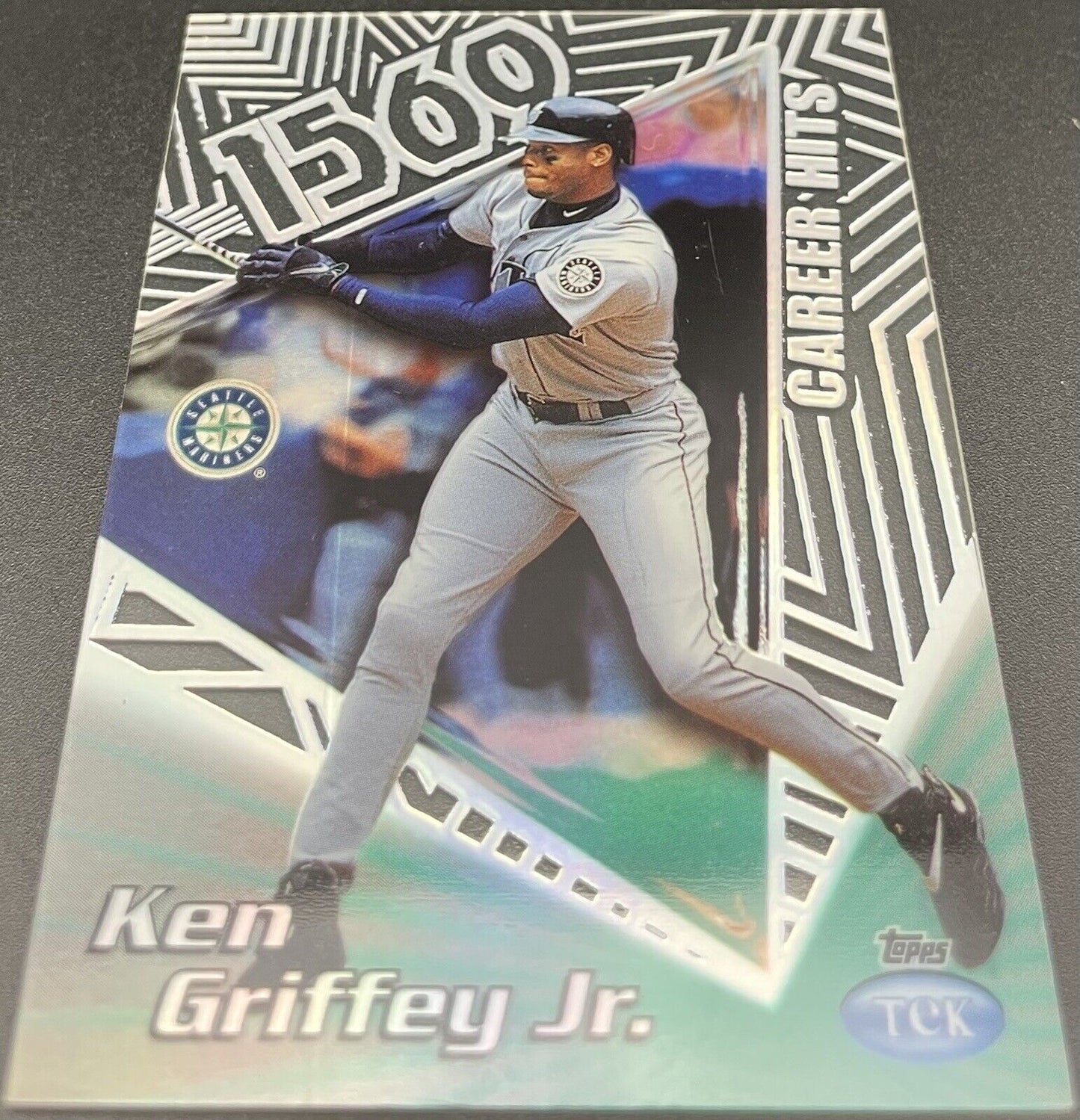 Ken Griffey Jr 1999 Topps #5B P-26 1560 Tek Seattle Mariners🔥Career Hits RARE