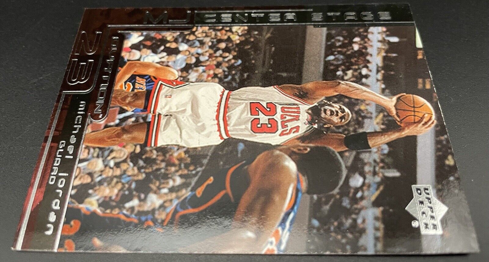 Michael Jordan 1999 Upper Deck Center Stage #C52 Ovation Chicago Bulls