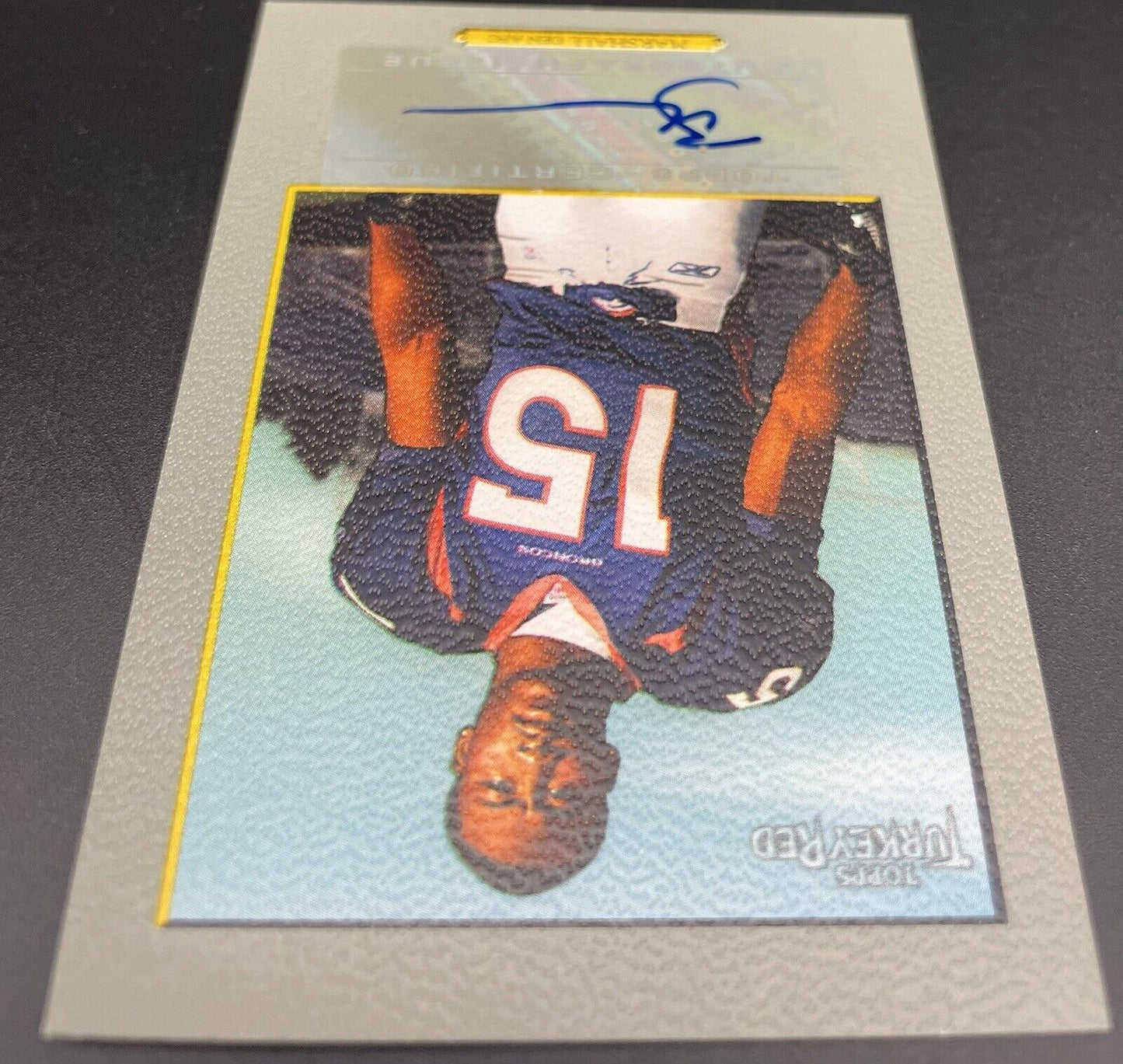 Brandon Marshall 2006 Topps # TRA-BM AUTOGRAPH, Rookie, Denver Broncos