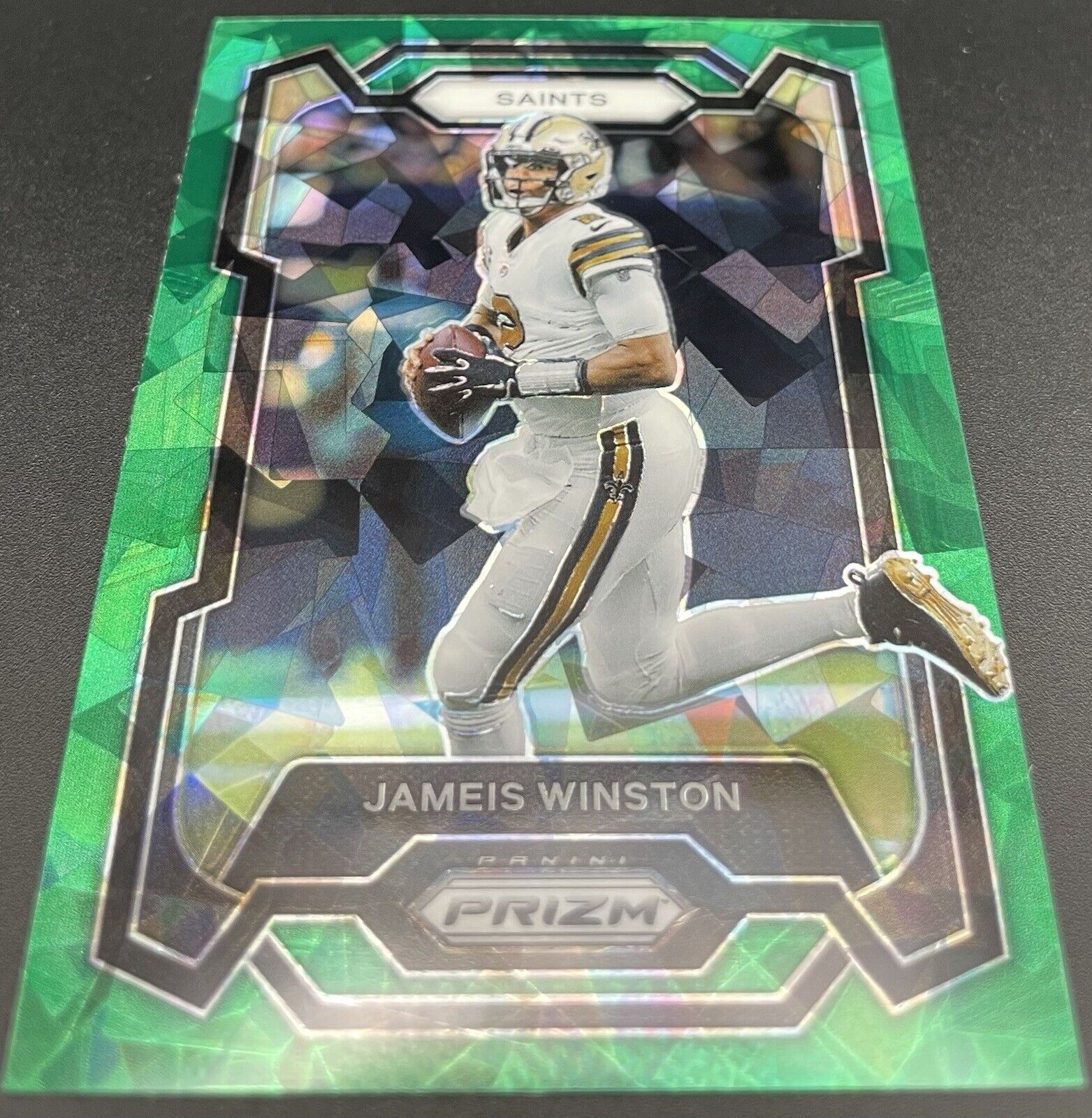 Jameis Winston  2023 Panini Prizm  #214 Green New Orleans Saints