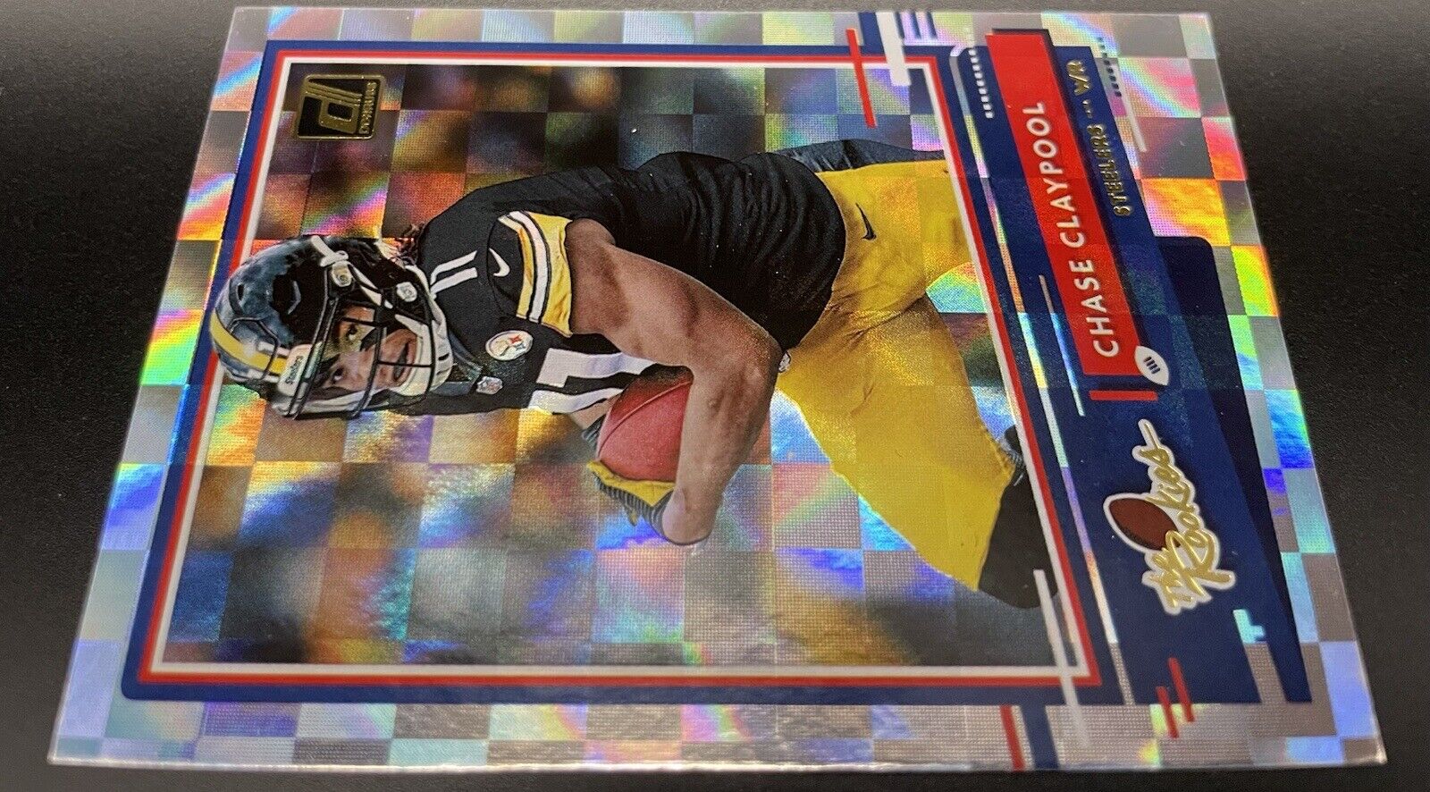 Chase Claypool 2020 Panini Donruss #TR-CC Rookies Checkered Pittsburgh Steelers