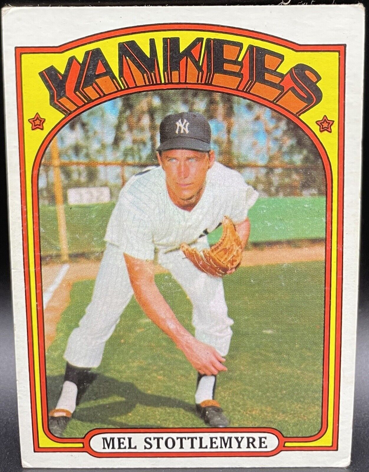 Mel Stottlemyre 1972 Topps #325 New York Yankees