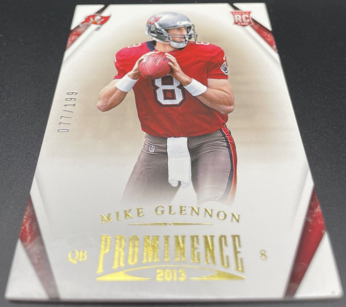 Mike Glennon 2013 Panini Prominence #171 RC, /199 Tampa Bay Buccaneers