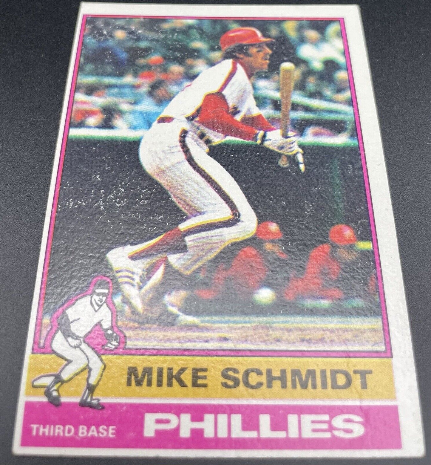 Mike Schmidt 1976 Topps #480 Philadelphia Phillies