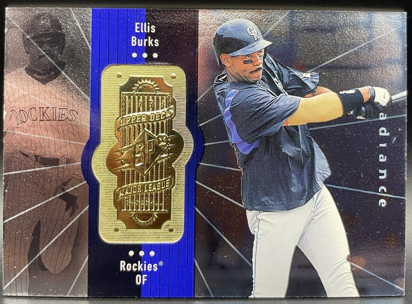 Ellis Burks 1998 Upper Deck SP #82 /4500 Colorado Rockies