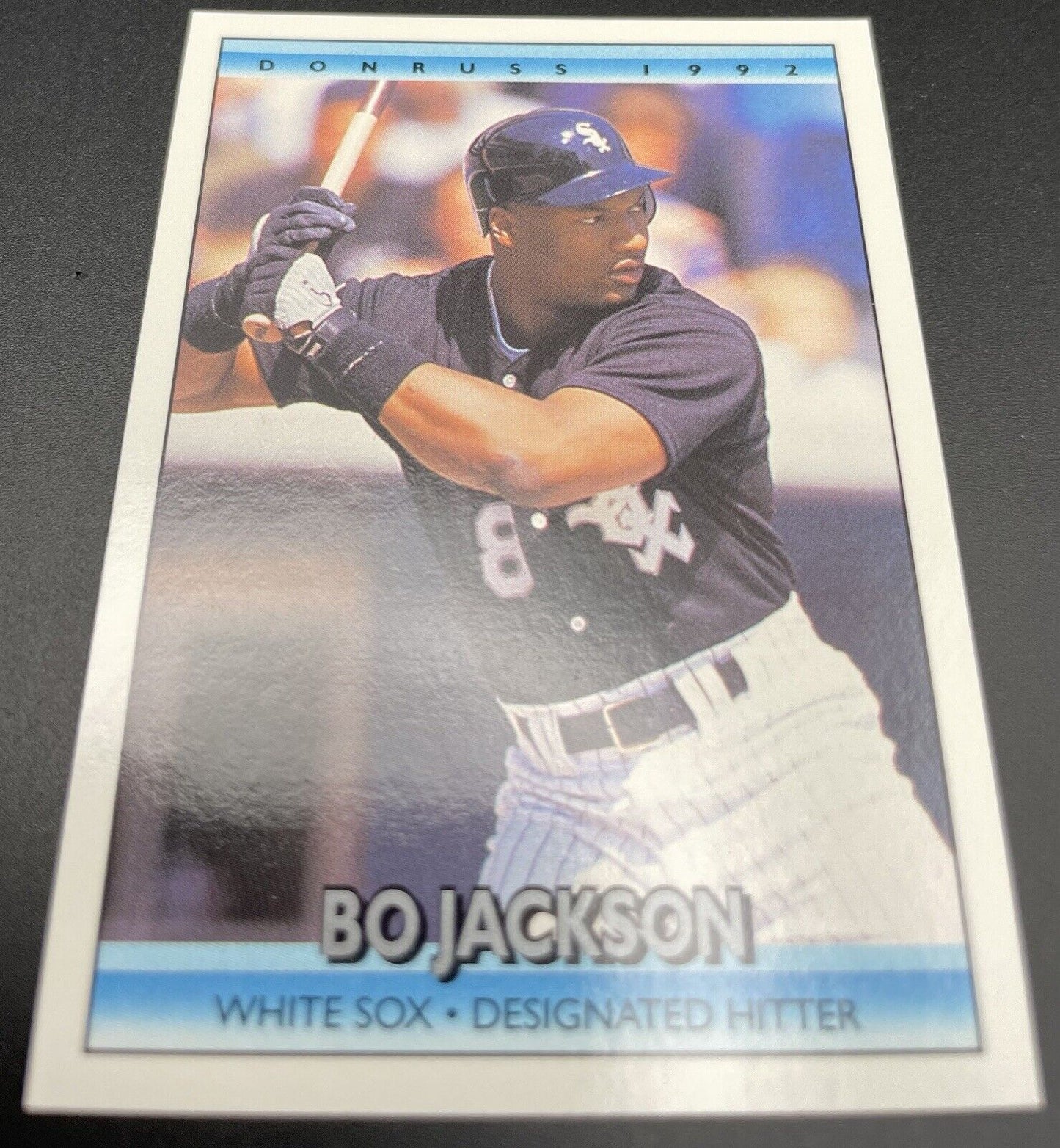 Bo Jackson 1991 Leaf Donruss #470 Chicago White Sox 