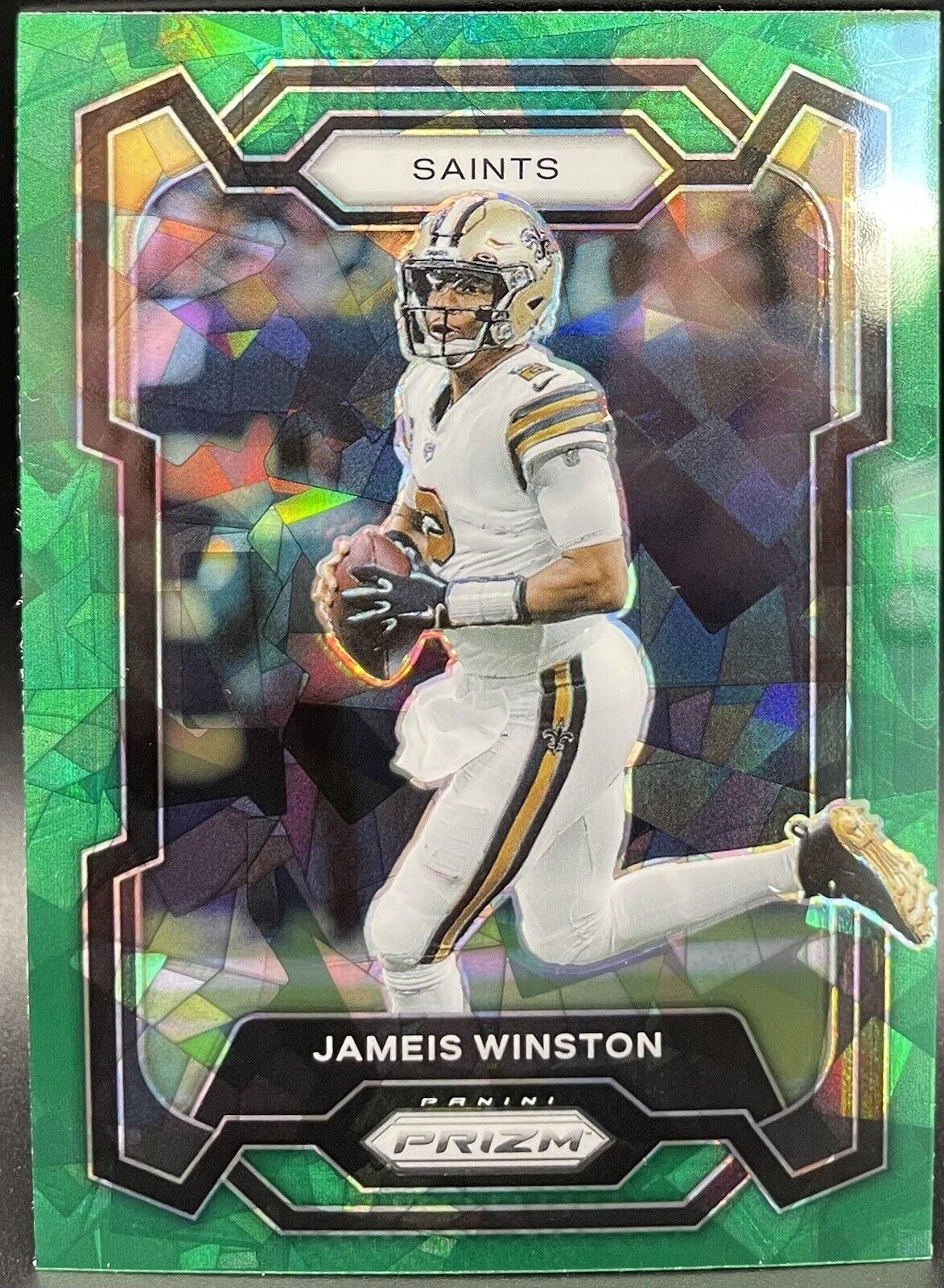 Jameis Winston  2023 Panini Prizm  #214 Green New Orleans Saints