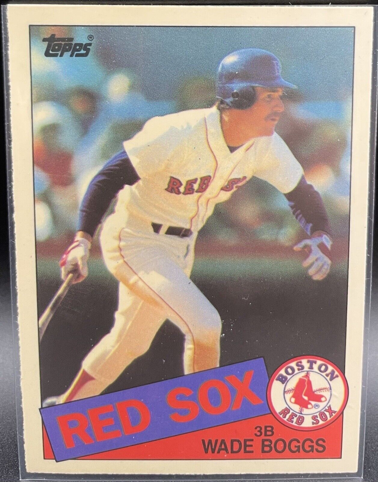 Wade Boggs 1985 Topps (Tiffany) #350 Boston Red Sox