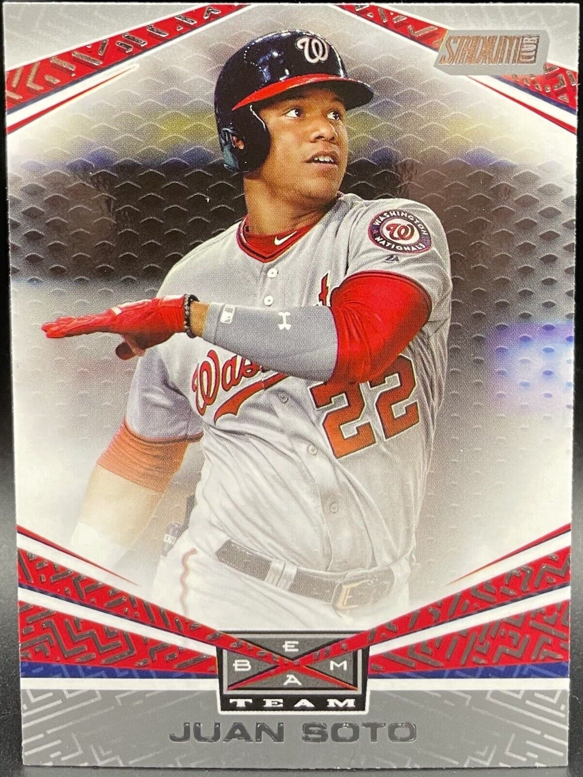 Juan Soto  2019 Topps Score #BT-25 Beam Of Might 