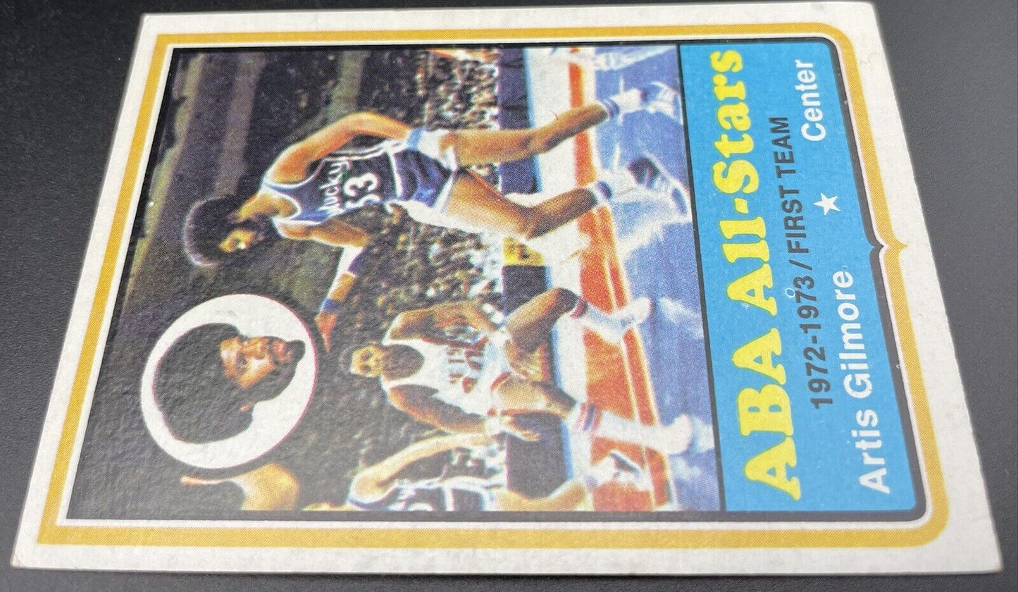 Artis ‘A-Train’ Gilmore 1973 Topps #250 Kentucky Colonels ABA All-Star Jersey SP