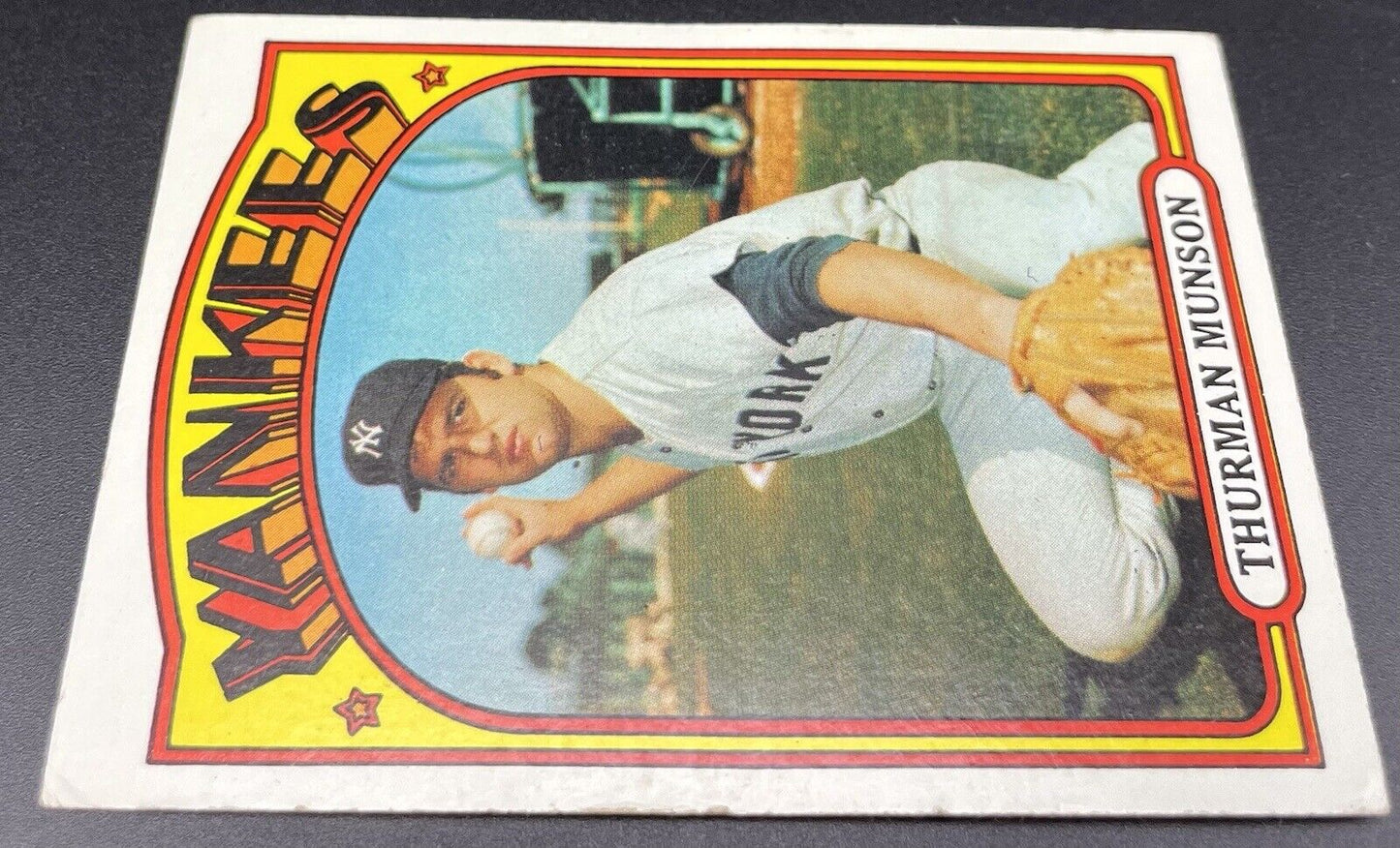 Thurman Munson 1972 Topps #441 New York Yankees