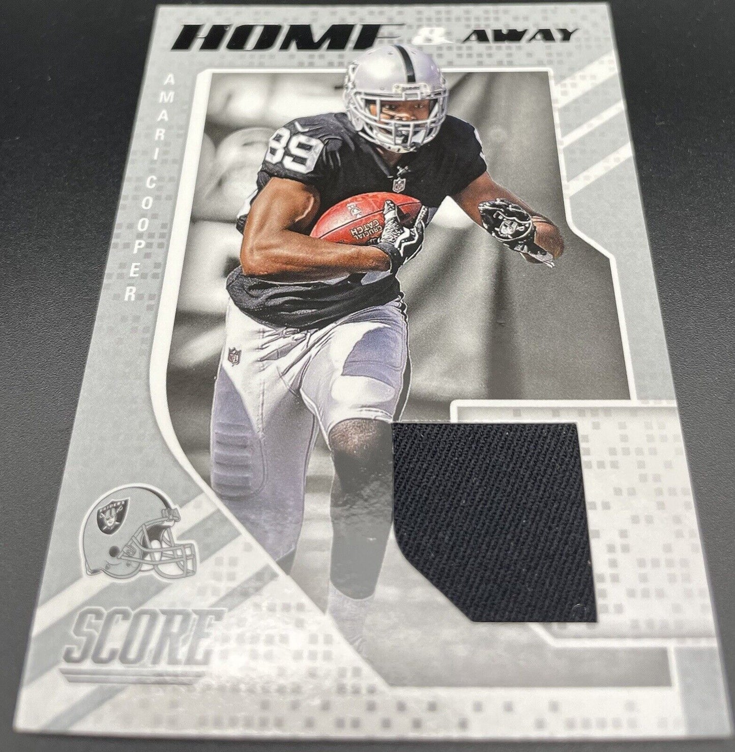 Amari Cooper 2018 Panini Score #1 Home And Away Patch Las Vegas Raiders